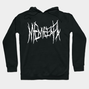 Meme Papa Metal Logo Hoodie